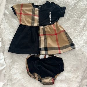Infant Burberry dress